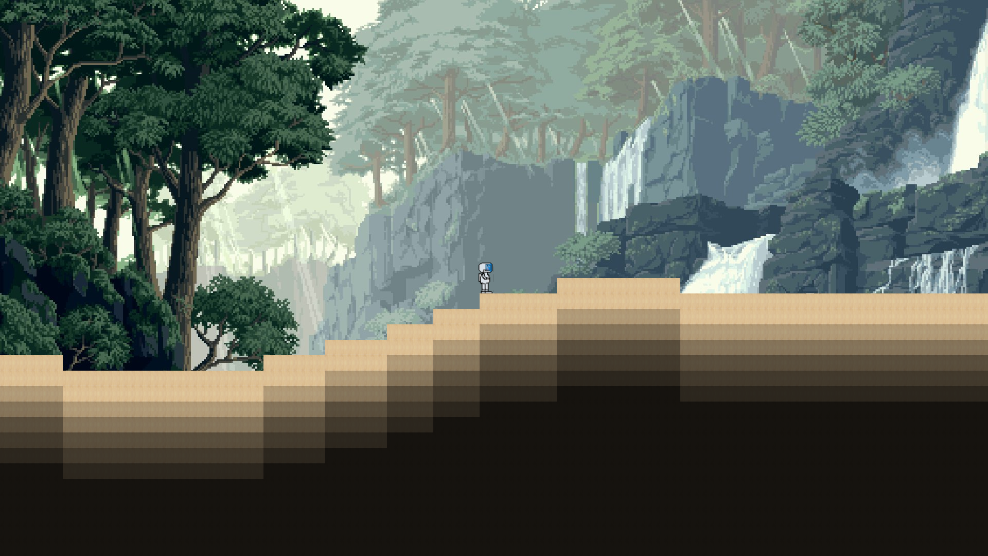 The desert biome in my game